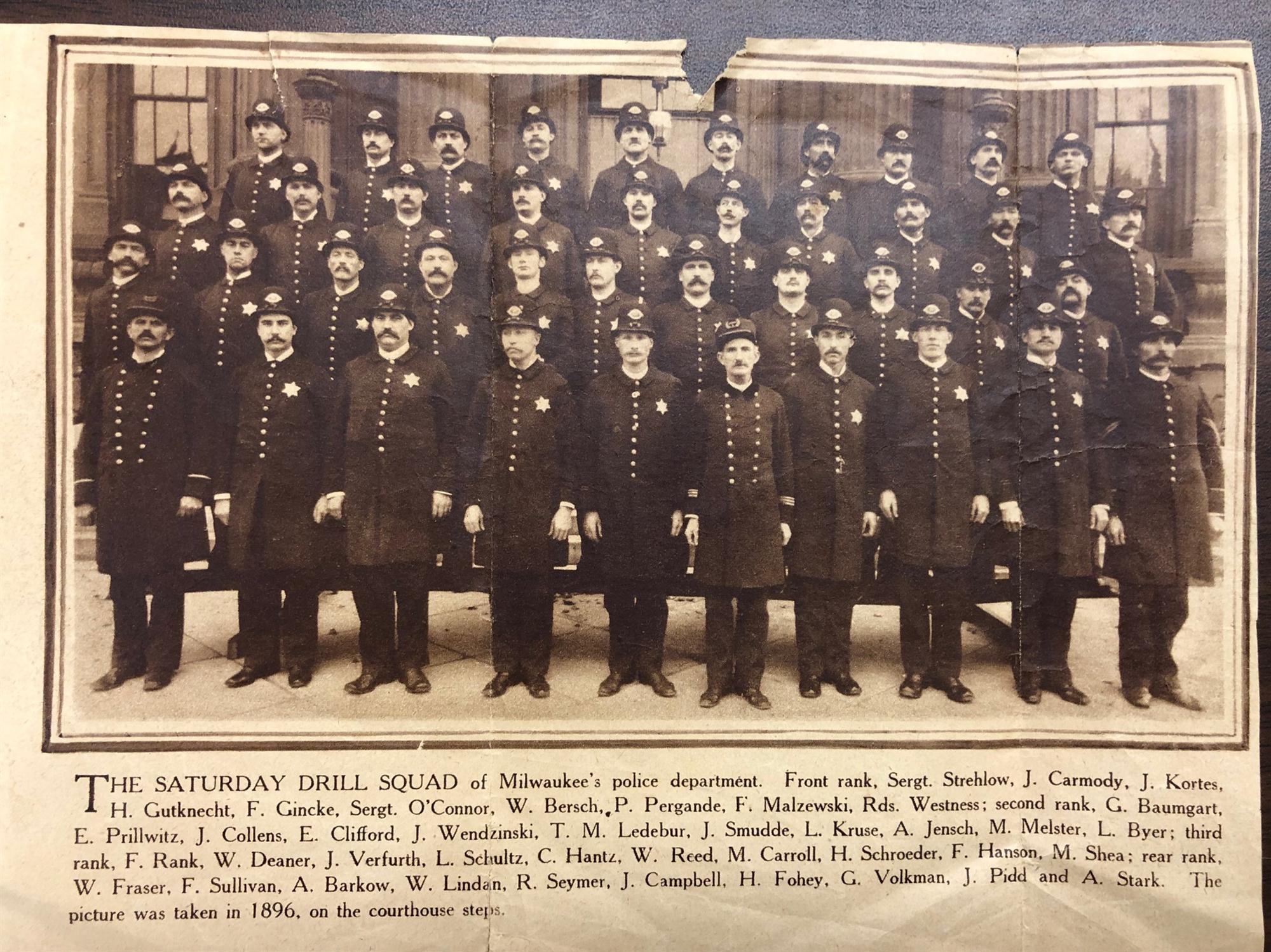 1896 Drill Squad