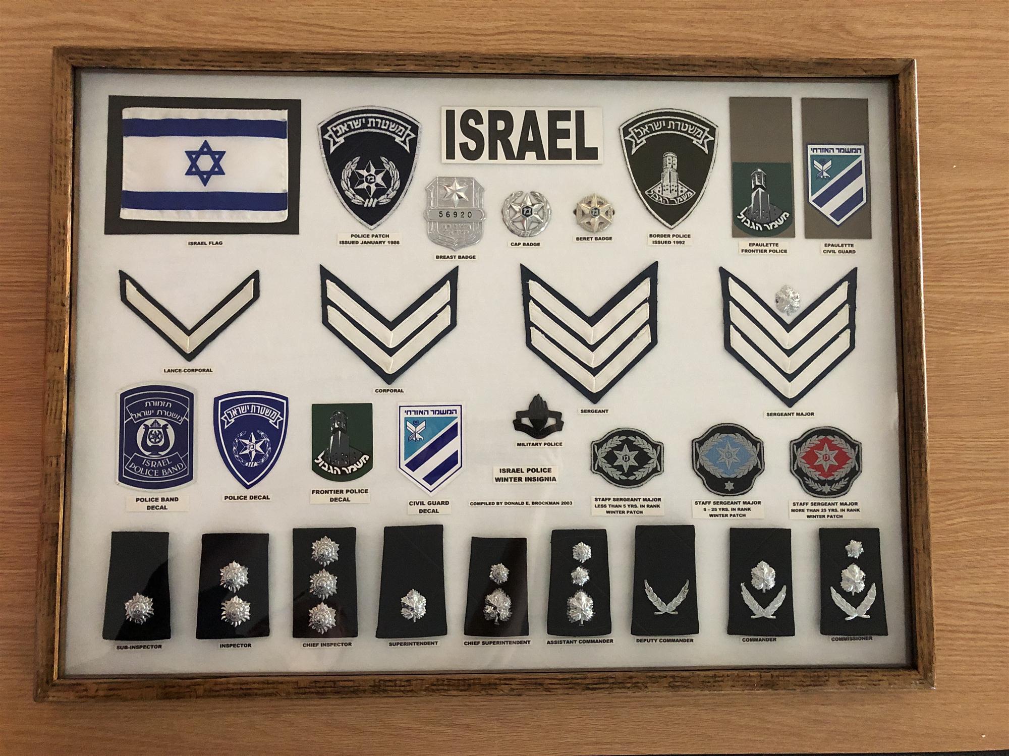 Israel police artifacts