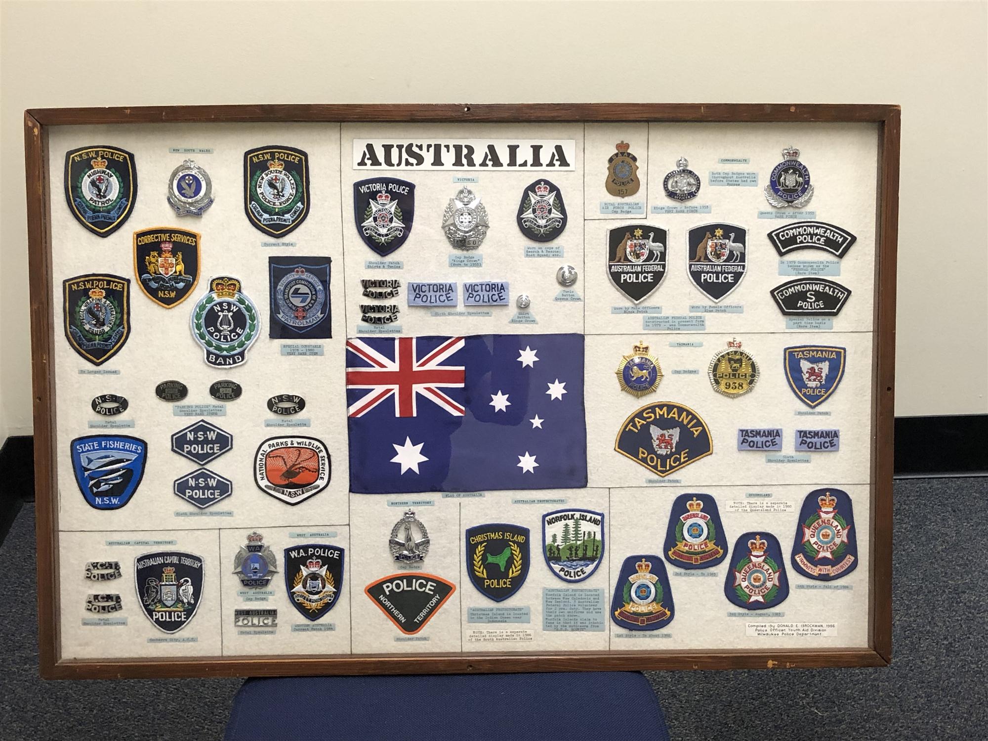 Australia Police Items