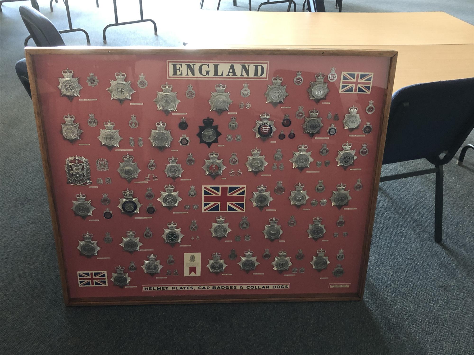 Badges from England