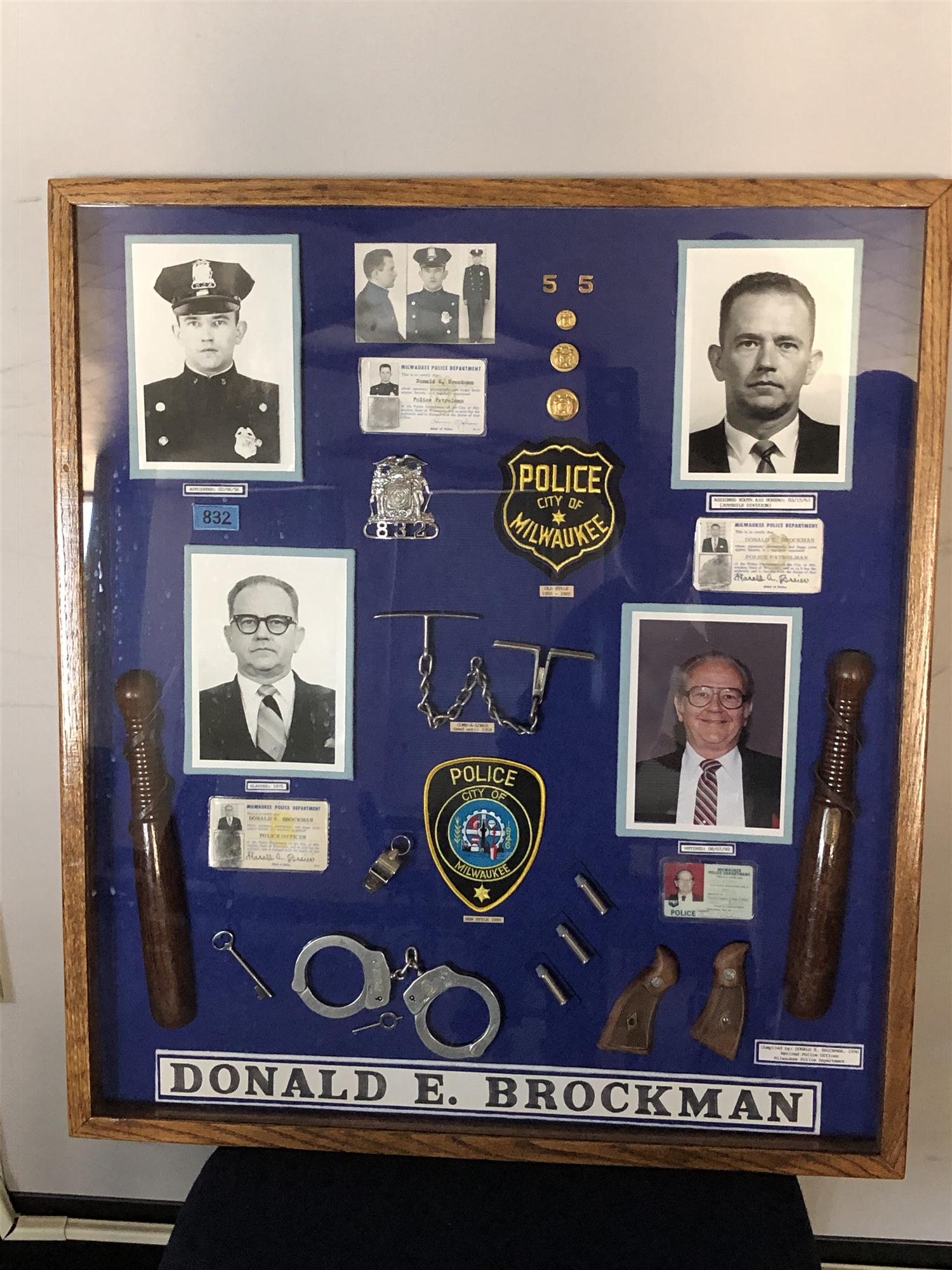 Don Brockman Display Board