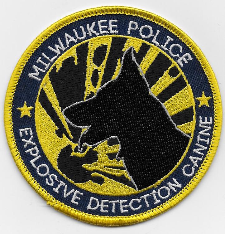 Explosive Detection Canine Unit Patch